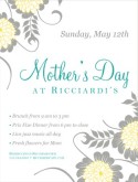 Mothers Day Flyer