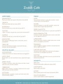 Greek Menu