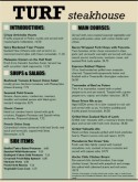 Japanese Steakhouse Menu