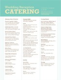 Buffet Wedding Menu