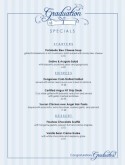 Graduation Menu