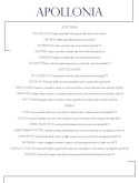 Greek Taverna Menu