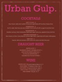Oak Bar Menu