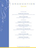 Graduation Party Menu