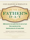Fathers Day Party Flyer