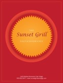 Food Menu Cover