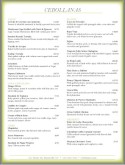 Cuban Menu