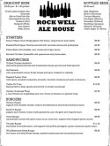 Brew Pub Menu