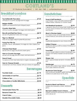 Customize Bay Family Restaurant Menu