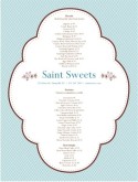 Gourmet Bakery Menu