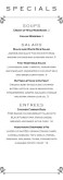 Restaurant Special Menu