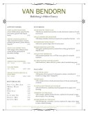 Star Cafe Menu