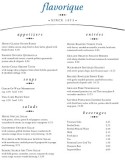 Country Cafe Menu