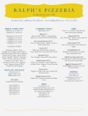 City Pizza Menu