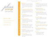Morning Catering Menu