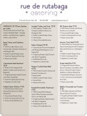 Catering Sandwich Menu