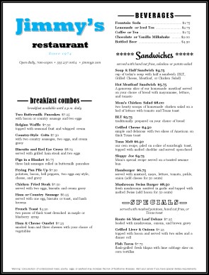 Customize Happy Family Menu