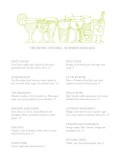 Martini Menu