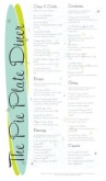 American Diner Menu