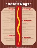 Hot Dog Grill Menu