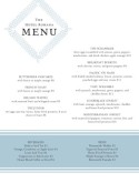 Casino Hotel Menu
