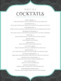 Frozen Cocktail Menu