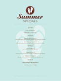 Summer Event Menu
