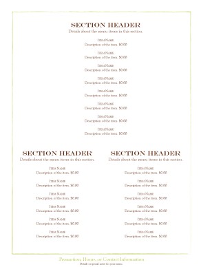 Customize Bar Menu 3