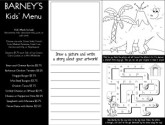 Kids Menu Game