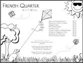 Color Kids Menu