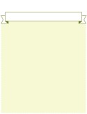 Green Banner Menu Background