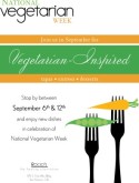 Vegetarian Week Flyer