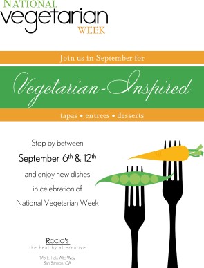 Customize Vegetarian Week Flyer