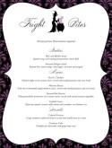 Halloween Restaurant Menu