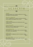 Market Cafe Table Tent