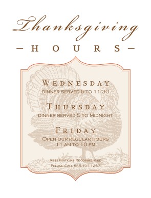 Coupons on thanksgiving