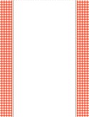 Gingham Menu Background