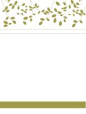 Leafy Menu Background