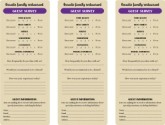 American Style Comment Card