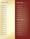 Family Restaurants Menu Page