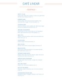 Cafe Restaurant Bar Menu