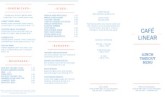 Cafe Restaurant Takeout Menu