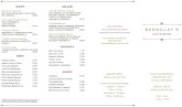 Market Cafe Takeout Menu