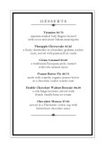 Park Cafe Table Tent