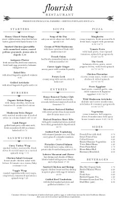 Customize Park Cafe Menu Legal