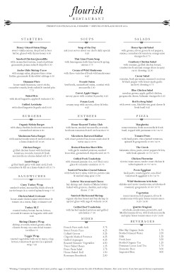 Customize Park Cafe Menu Tabloid