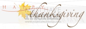 Happy Thanksgiving Email Greeting