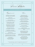 Holiday Catering Menu