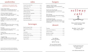 Customize East Cafe Takeout Menu