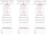 East Cafe Comment Card